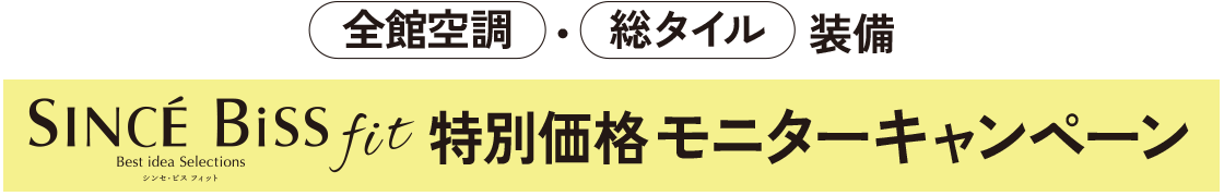SINSE BiSS Fit 特別価格モニターキャンペーン