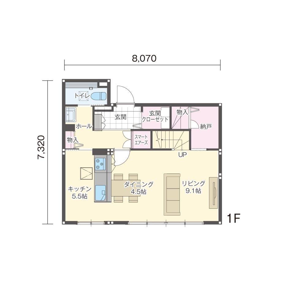 チャンス3プラン1 間取り