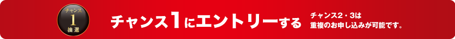 チャンス1にエントリーする