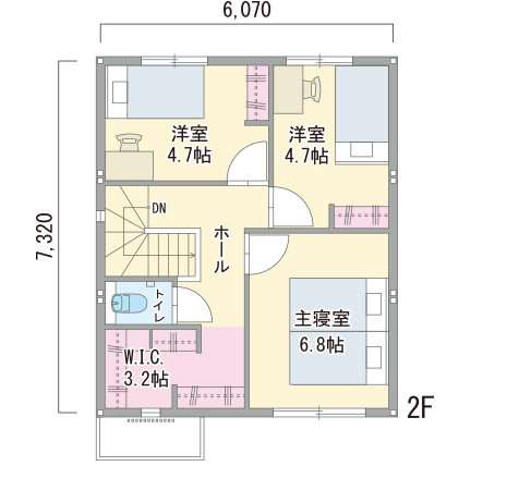 チャンス3 PLAN1間取り