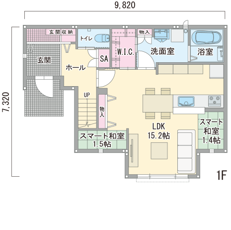 チャンス3 PLAN2間取り