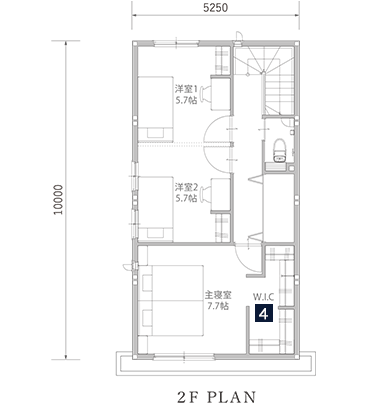 間取り2F