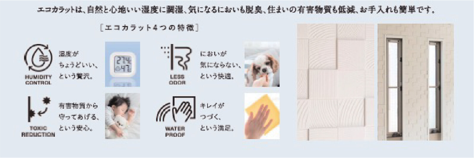 内装壁機能タイル